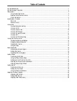 Preview for 2 page of NuVision 42LCM3 Operating Manual