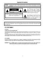 Preview for 4 page of NuVision 42LCM3 Operating Manual