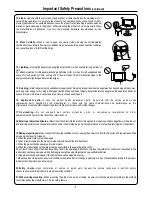 Preview for 6 page of NuVision 42LCM3 Operating Manual