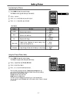 Preview for 20 page of NuVision 42LCM3 Operating Manual