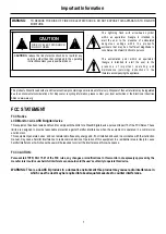 Предварительный просмотр 4 страницы NuVision 47LCM3 Operating Manual