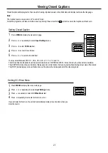 Предварительный просмотр 30 страницы NuVision 47LCM3 Operating Manual