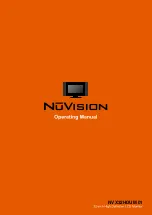 NuVision NVX32HDUM 01 Operating Manual preview