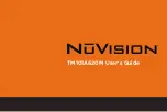 Preview for 1 page of NuVision TM101A620M User Manual