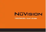 Preview for 1 page of NuVision TM101W635L User Manual