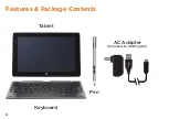 Preview for 4 page of NuVision TM101W635L User Manual