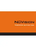 NuVision TM800W560L Quick Start Manual preview