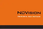 Preview for 1 page of NuVision TM800W610L Quick Start Manual