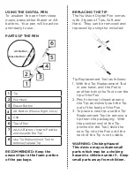 Preview for 2 page of NuVision TPEN-H1BK Instructions