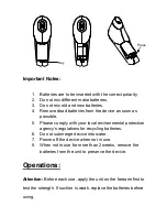 Preview for 5 page of nuVita HBM1000 User Manual