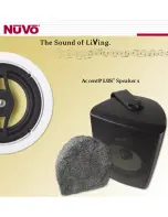 Nuvo AccentPLUS Speaker Brochure preview