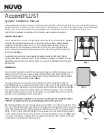 Предварительный просмотр 2 страницы Nuvo AccentPLUS1 NV-AP16CS Installation Manual