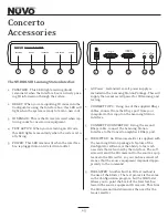 Предварительный просмотр 25 страницы Nuvo Concerto NV-I8DMS User Manual