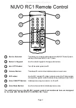 Preview for 7 page of Nuvo E Series Owner'S Manual