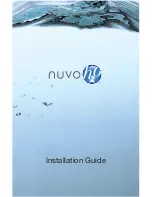 Nuvo h2o Installation Manual предпросмотр