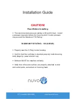 Предварительный просмотр 2 страницы Nuvo h2o Installation Manual