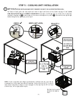 Preview for 9 page of Nuvo Koolspace 250 Assembly & Operation Manual