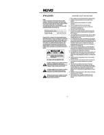 Preview for 2 page of Nuvo NV-CR100 Manual