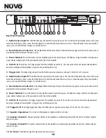 Предварительный просмотр 8 страницы Nuvo NV-D460 Installation Manual