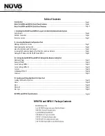 Preview for 6 page of Nuvo NV-MPS4 Installation Manual