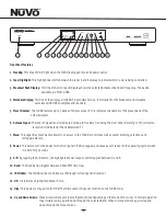 Предварительный просмотр 9 страницы Nuvo NV-T2DAB Installation Manual