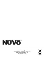 Предварительный просмотр 28 страницы Nuvo NV-T2DAB Installation Manual