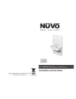 Nuvo NV-WMIPD Installation And User Manual предпросмотр