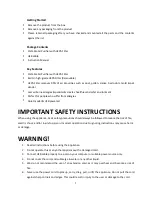 Preview for 2 page of NuvoMed APHF-6/0723 Instruction Manual