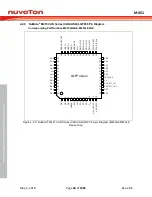 Предварительный просмотр 44 страницы Nuvoton ARM Cortex NuMicro M451 Series Technical Reference Manual