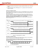 Предварительный просмотр 607 страницы Nuvoton ARM Cortex NuMicro M451 Series Technical Reference Manual