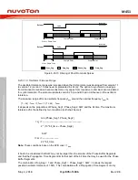 Предварительный просмотр 876 страницы Nuvoton ARM Cortex NuMicro M451 Series Technical Reference Manual