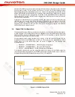 Предварительный просмотр 19 страницы Nuvoton ISD2360 Design Manual