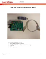 Nuvoton NAU8214SG User Manual preview