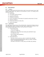 Preview for 72 page of Nuvoton NUC126LE4AE Technical Reference Manual