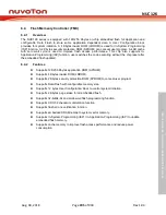 Preview for 205 page of Nuvoton NUC126LE4AE Technical Reference Manual