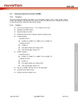 Preview for 247 page of Nuvoton NUC126LE4AE Technical Reference Manual