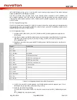 Preview for 522 page of Nuvoton NUC126LE4AE Technical Reference Manual