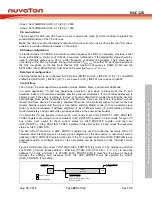 Preview for 823 page of Nuvoton NUC126LE4AE Technical Reference Manual