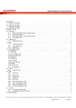 Preview for 2 page of Nuvoton NUC900 Series User Manual