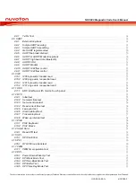 Preview for 3 page of Nuvoton NUC900 Series User Manual