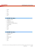 Preview for 5 page of Nuvoton NUC900 Series User Manual