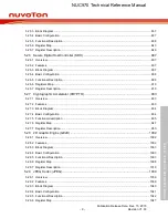 Предварительный просмотр 9 страницы Nuvoton NUC970 series Technical Reference Manual