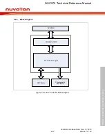 Предварительный просмотр 247 страницы Nuvoton NUC970 series Technical Reference Manual