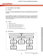 Предварительный просмотр 299 страницы Nuvoton NUC970 series Technical Reference Manual