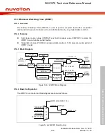 Предварительный просмотр 372 страницы Nuvoton NUC970 series Technical Reference Manual