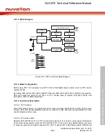 Предварительный просмотр 385 страницы Nuvoton NUC970 series Technical Reference Manual