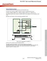 Предварительный просмотр 425 страницы Nuvoton NUC970 series Technical Reference Manual