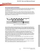 Предварительный просмотр 438 страницы Nuvoton NUC970 series Technical Reference Manual