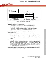 Предварительный просмотр 479 страницы Nuvoton NUC970 series Technical Reference Manual