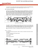 Предварительный просмотр 518 страницы Nuvoton NUC970 series Technical Reference Manual